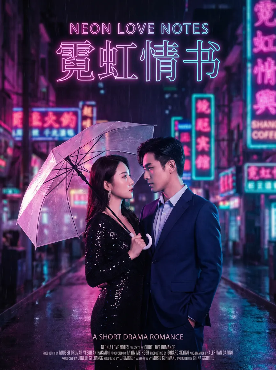 厨房玩朋友娇妻中文字幕 热播都市爱情短剧 - 霓虹情书海报